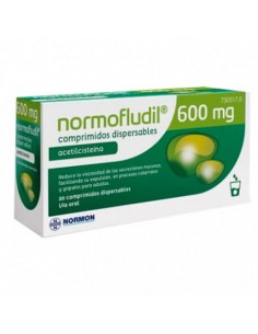 NORMOFLUDIL 600 MG 20 COMPRIMIDOS DISPERSABLES