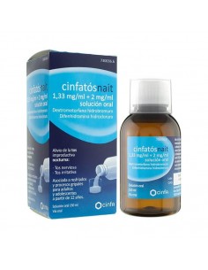 CINFATOSNAIT 1,33 MG/ML + 2 MG/ML SOLUCION ORAL