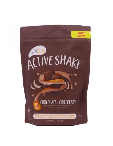 ACTIVE SHAKE BY XLS BATIDO POLVO SABOR CHOCOLATE 250 GR