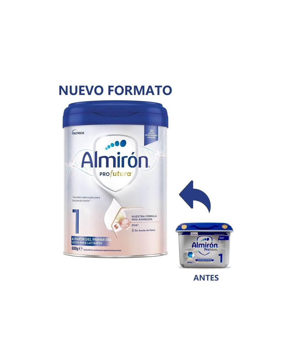 ALMIRON PROFUTURA 1 800 G ANTIGUO - Farmacia La Puebla 6