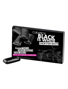 CURAPROX BLACK IS WHITE CHICLES 12 UDS