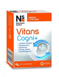 NS VITANS COGNI+ 30 COMPRIMIDOS