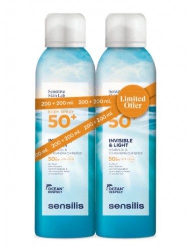 SENSILIS BODY SPRAY SPF 50+ DUPLO 2X200ML