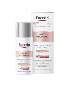 EUCERIN ANTI-PIGMENT CREMA DE DIA FPS 30 CON COLOR TONO MEDIO 50ML