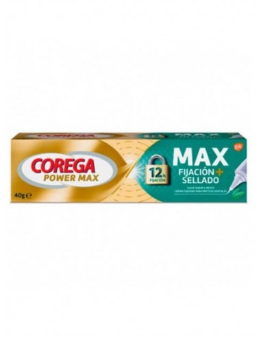 COREGA MAX FIJACION + SELLADO 40G SABOR MENTA