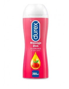 DUREX MASSAGE 2 EN 1 GUARANÁ GEL LUBRICANTE 200ML