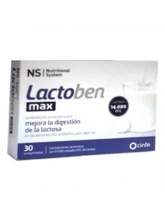 CINFA NS LACTOBEN MAX 30 COMPRIMIDOS