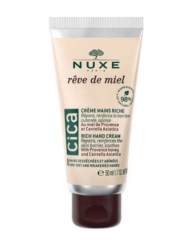 NUXE REVE DE MIEL CICA CREMA DE MANOS RICA 50ML