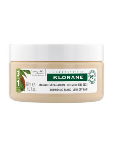 KLORANE MASCARILLA NUTRI-REPARADORA A LA MANTECA DE CUPUAZU BIO 150ML