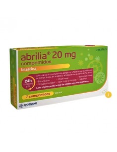 ABRILIA EFG 20 MG 7 COMPRIMIDOS (BLISTER AL/AL/PA-PVC)