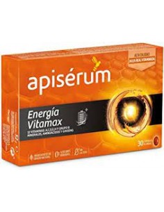 APISERUM ENERGIA VITAMAX 30 CAPSULAS BLANDAS