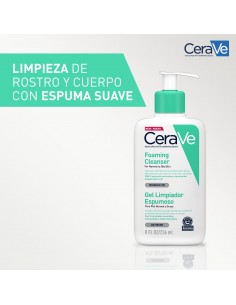 CERAVE GEL LIMPIADOR ESPUMOSO 236ML 2