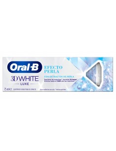 ORAL B 3D WHITE LUXE EFECTO PERLA 75 ML