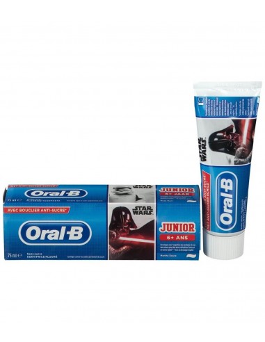 ORAL B PASTA DIENTES JUNIOR 6+ AÑOS STAR WARS 75 ML