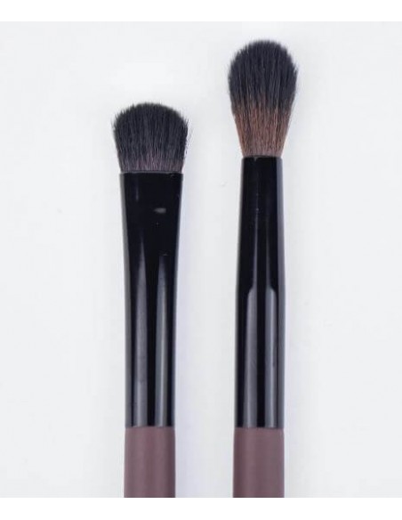 DOUBLE S BEAUTY THE EYESHADOW BRUSHES KIT BROCHAS