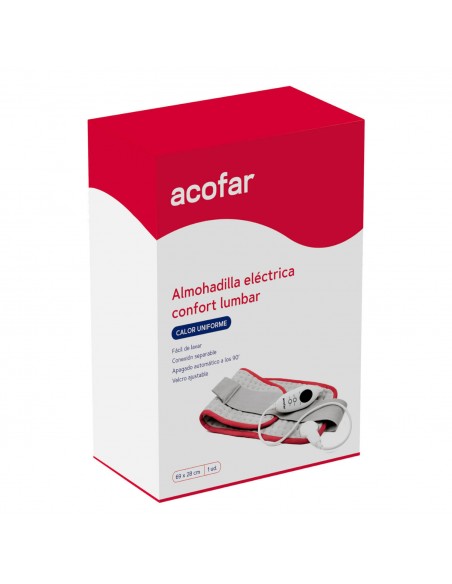 ACOFAR ALMOHADILLA ELECTRICA CONFORT LUMBAR_CAJA