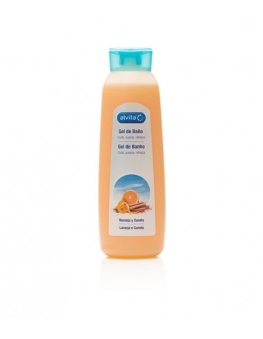 ALVITA GEL DE BAÑO NARANJA Y CANELA 750ML