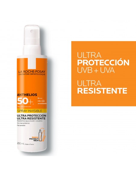 LA ROCHE POSAY ANTHELIOS SPRAY INVISIBLE SPF50+ 200ML banner