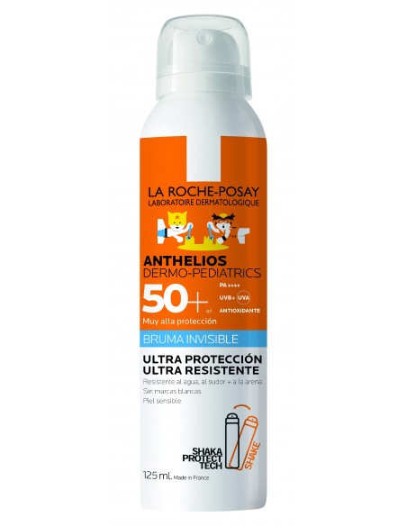 LA ROCHE POSAY ANTHELIOS DERMOPEDIATRICS BRUMA INVISIBLE SPF50+ 125ML