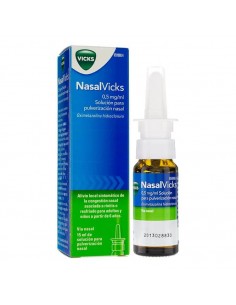 NASALVICKS 0,5 mg/ml SOLUCION PARA PULVERIZACION NASAL 1 FRASCO 15 ml