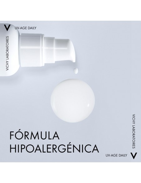 VICpeliculaHY CAPITAL SOLEIL UV-AGE DAILY SPF50+ 40ML formula hipoalergenica