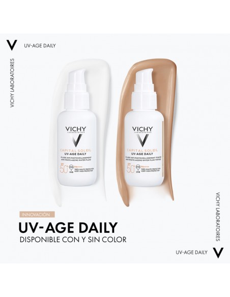 VICHY CAPITAL SOLEIL UV-AGE DAILY SPF50+ 40ML color