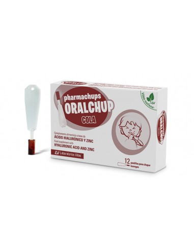 PHARMACHUPS ORALCHUP 12 PASTILLAS PARA CHUPAR SABOR COLA