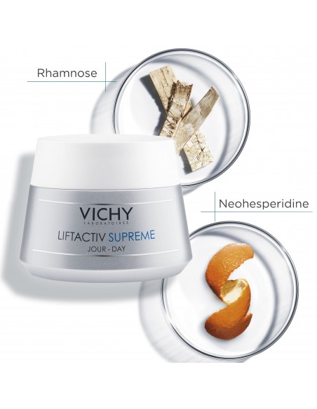 VICHY LIFTACTIV SUPREME PIEL NORMAL Y MIXTA 50ML principios activos