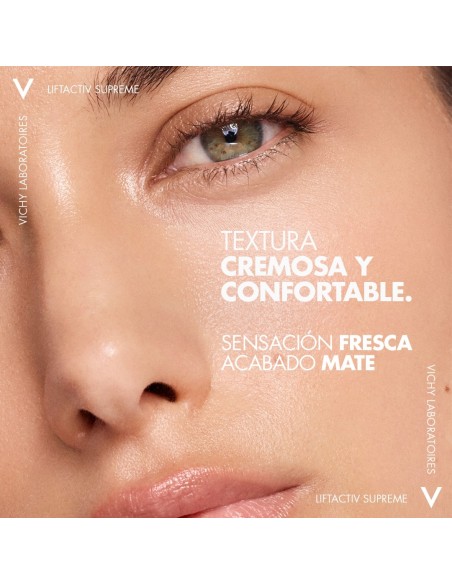 VICHY LIFTACTIV SUPREME PIEL NORMAL Y MIXTA 50ML textura cremosa