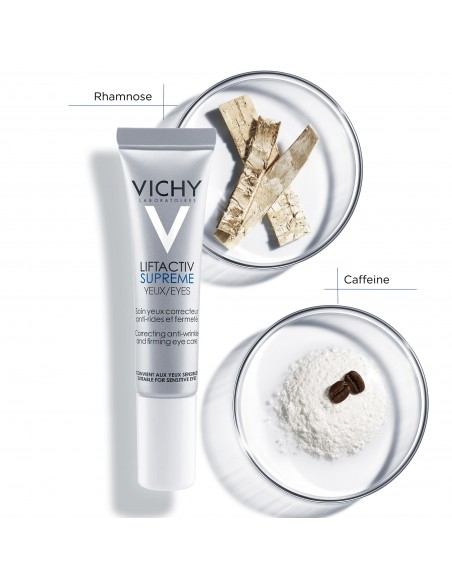 VICHY LIFTACTIV SUPREME OJOS 15ML principios activos