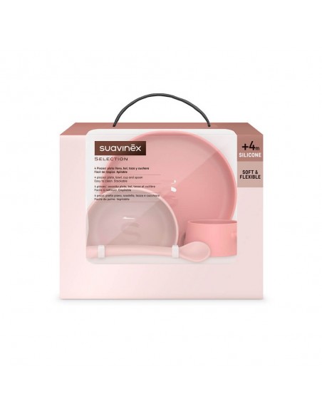 SUAVINEX VAJILLA INFANTIL SILICONA SOFT COLOUR caja