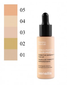 SENSILIS SKIN D-PIGMENT COLOR DROPS COLOR 01 BEIGE 30ML envase