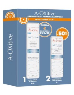 AVENE PACK A-OXITIVE AQUA-CREMA ALISADORA 30 ML + CONTORNO OJOS ALISADOR 15ML