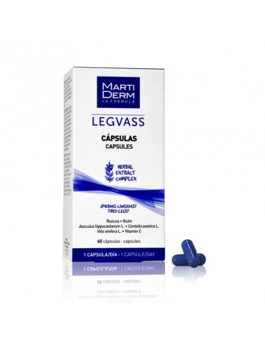 MARTIDERM LEGVASS CAPSULAS 60 CAPS