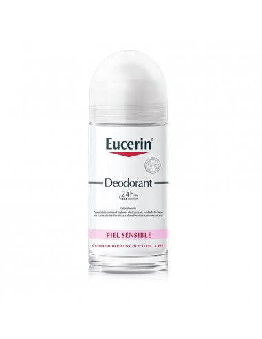 EUCERIN DESODORANTE PIEL SENSIBLE ROLL ON 50ML