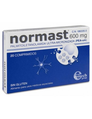 NORMAST 600 MG 20 COMPRIMIDOS