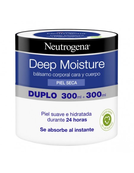 NEUTROGENA DEEP MOISTURE BALSAMO CORPORAL DUPLO 2X300ML