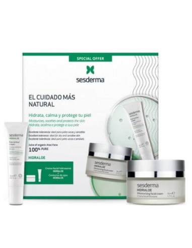 SESDERMA PACK HIDRALOE CREMA + CONTORNO