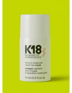 K18 LEAVE-IN MOLECULAR REPAIR HAIR MASK 15ML