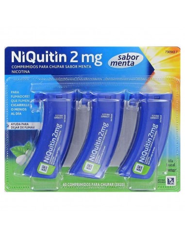 Nicotinell cool mint 2 mg 96 chicles medicamentos
