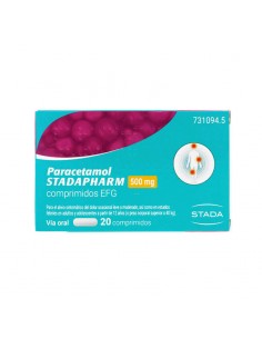 PARACETAMOL STADAPHARM EFG 500 MG 20 COMPRIMIDOS