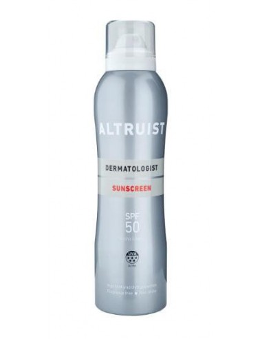 ALTRUIST DERMATOLOGIST SUNSCREEN SPF50 INVISIBLE SUNSPRAY 200ML