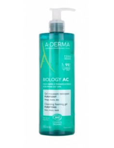 ADERMA BIOLOGY AC GEL ESPUMOSO LIMPIADOR PURIFICANTE 400ML