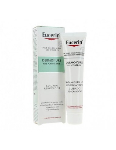 EUCERIN DERMOPURE OIL CONTROL TRATAMIENTO 10% HIDROXIACIDOS 40 ML