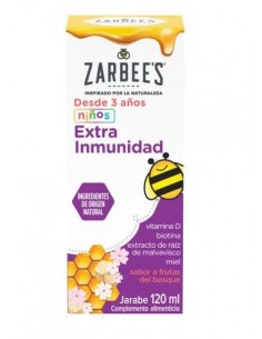 ZARBEES NIÑOS EXTRA INMUNIDAD JARABE 120 ML