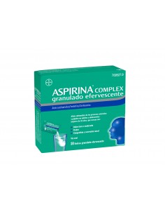 ASPIRINA COMPLEX GRANULADO EFERVESCENTE