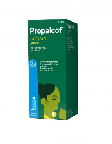 PROPALCOF 15 mg/5 ml JARABE 1 FRASCO 200 ml