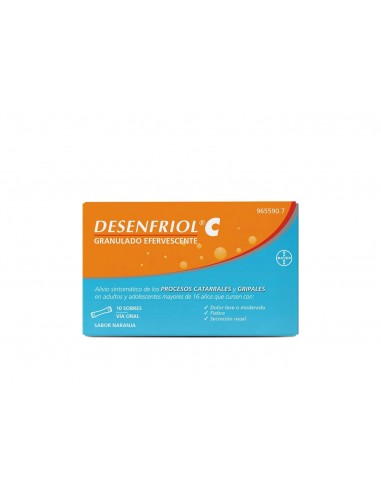 DESENFRIOL C GRANULADO EFERVESCENTE