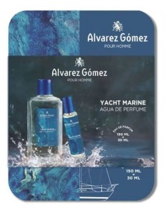 ALVAREZ GOMEZ YACHT MARINE AGUA DE PERFUME PACK 150ML + 30ML