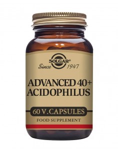 SOLGAR ADVANCED 40+ ACIDOPHILUS 60 CAPSULAS VEGETALES